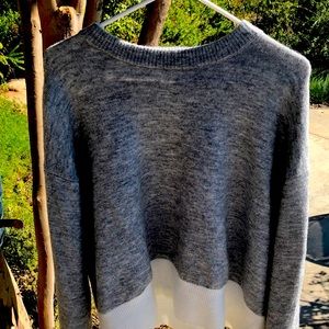 long sleeve heavy sweater women